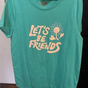 Cat & Jack Aqua Graphic Tee